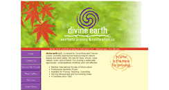 Desktop Screenshot of divineearthnm.com